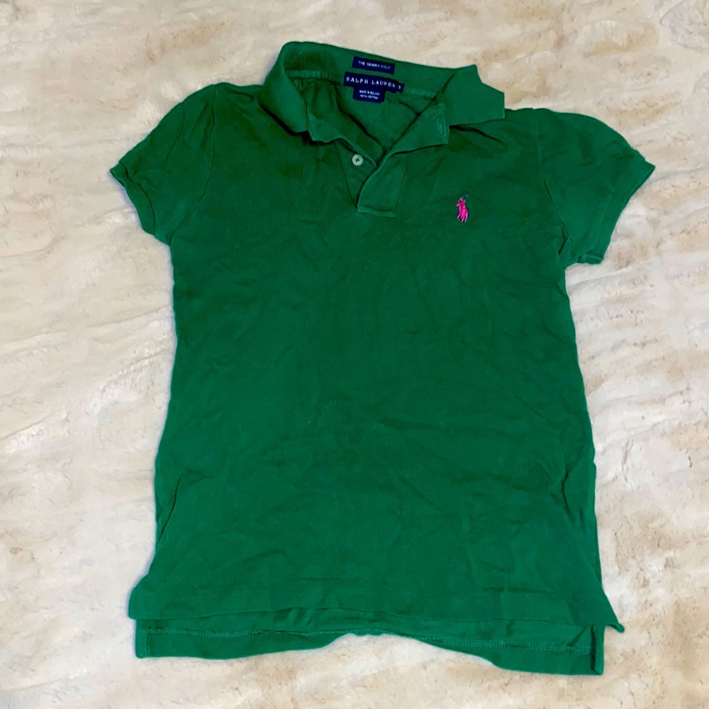 Ralph Lauren green polo